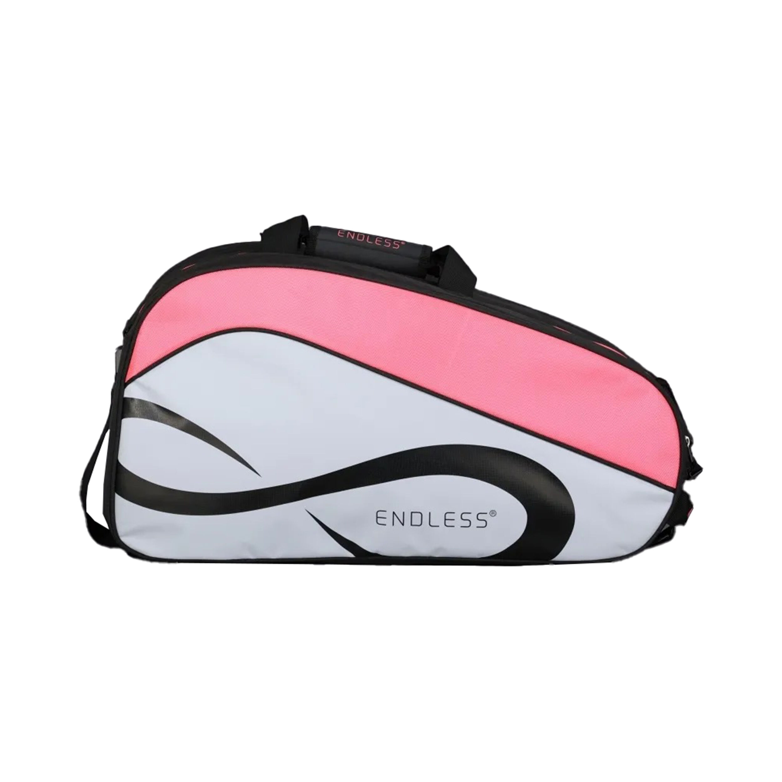 Icon Padelschlägertasche - Pink, Weiß