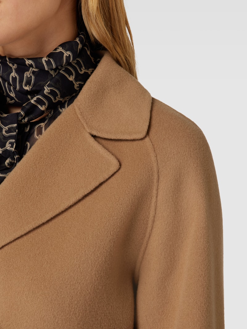 Jacke mit Reverskragen Modell 'MINOSSE' in camel