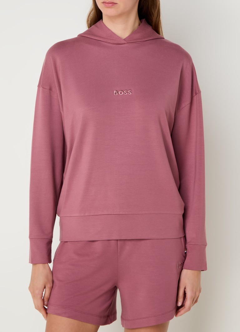 Hanorac HUGO BOSS Select cu logo brodat