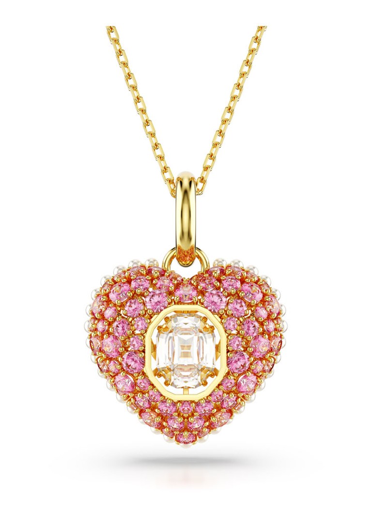 Κολιέ με επιχρυσωμένο κρύσταλλο Swarovski Hyperbola