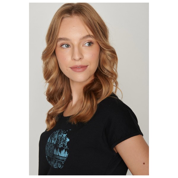 GreenBomb - Women's Nature Climb Circle (Cool) - T-Shirt