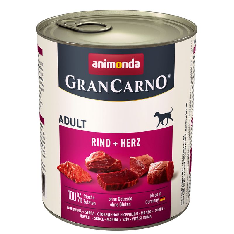animonda GranCarno 800g x 24 - Sparpaket zu TOP-Preisen | bitiba