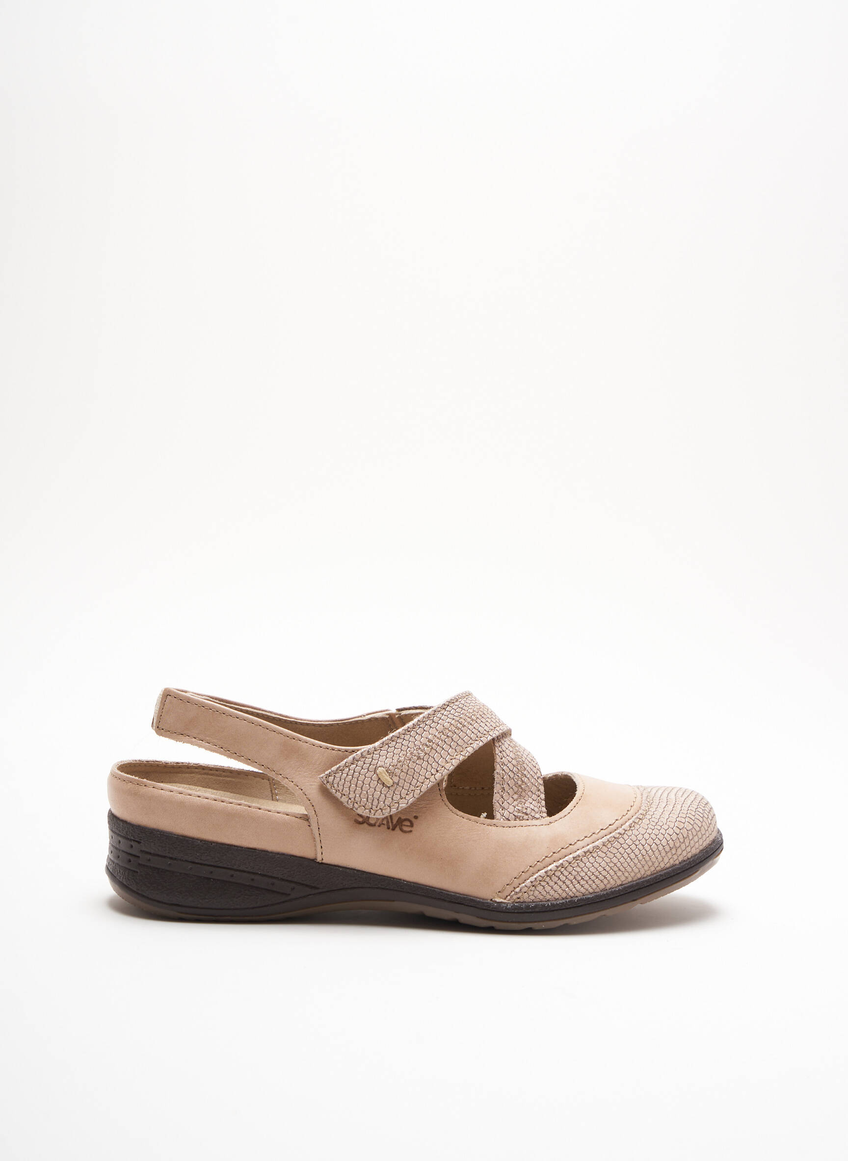 Suave Sandales Nu Pieds Femme couleur beige