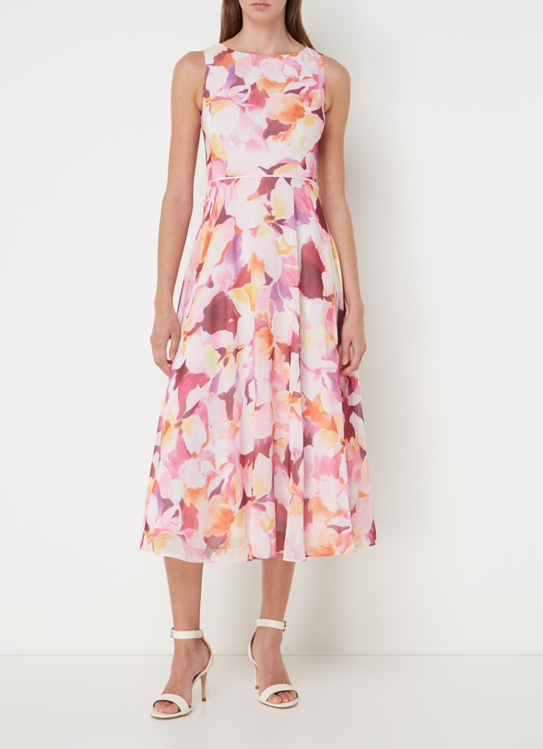 Robe midi Hobbs Carly à imprimé floral