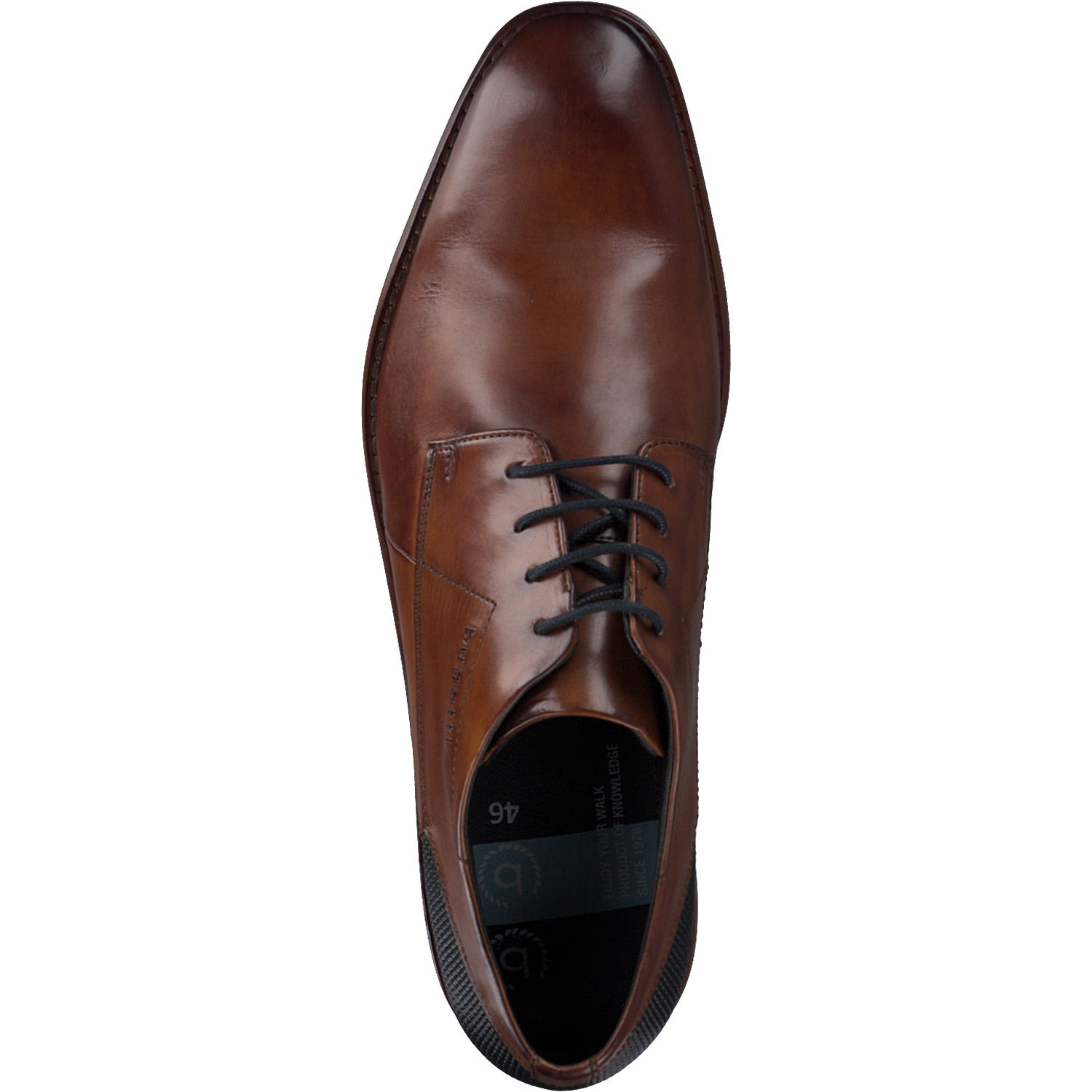 Bugatti Mansueto Flex Evo AEM01, Klassische Halbschuhe, Herren, cognac
