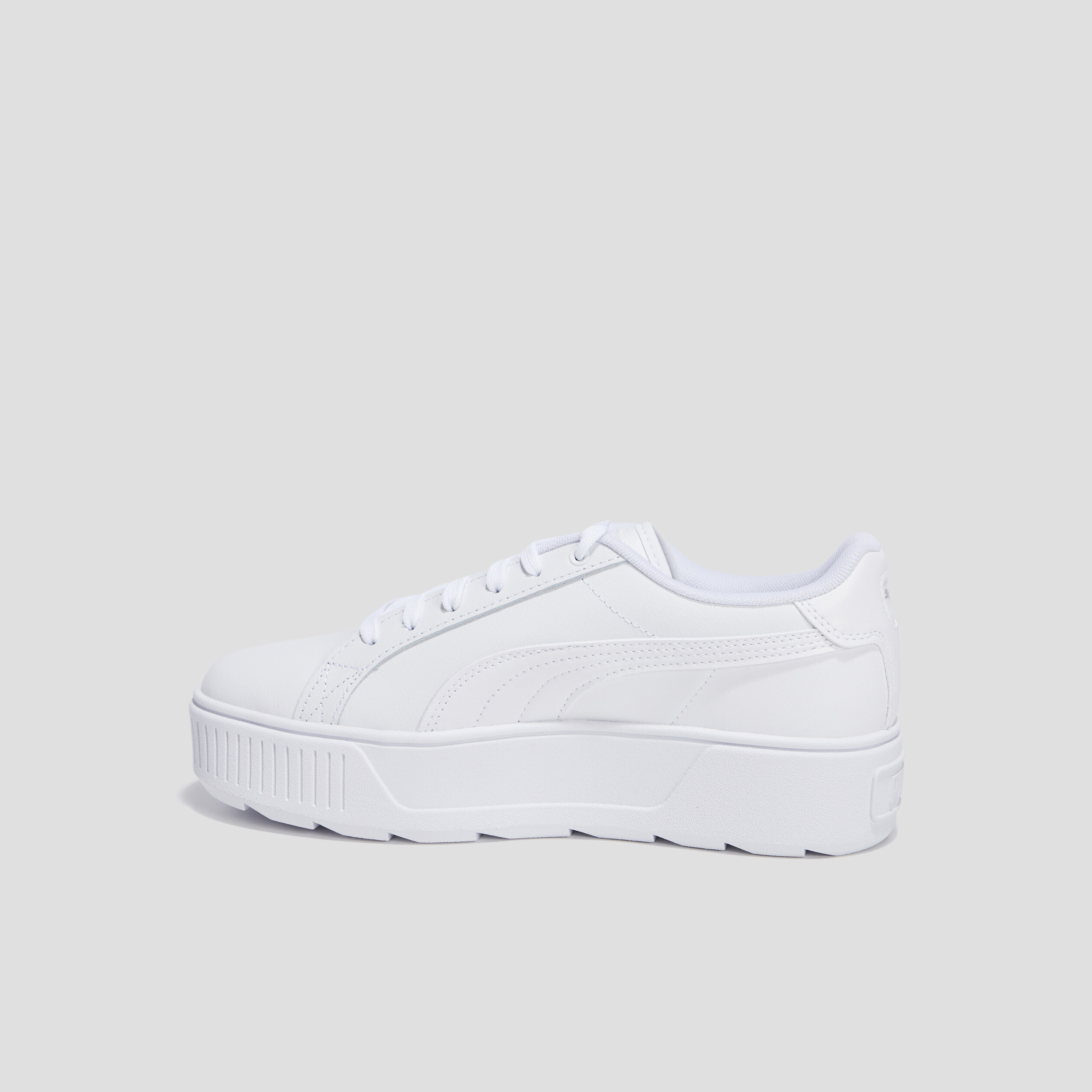 Tennis plateformes Puma Karmen blanc femme | La Halle