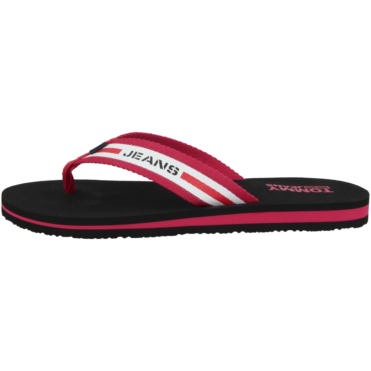 Tommy Hilfiger Tommy Jeans Chunky Tape Flat Beach Sandal Zehensandale pink