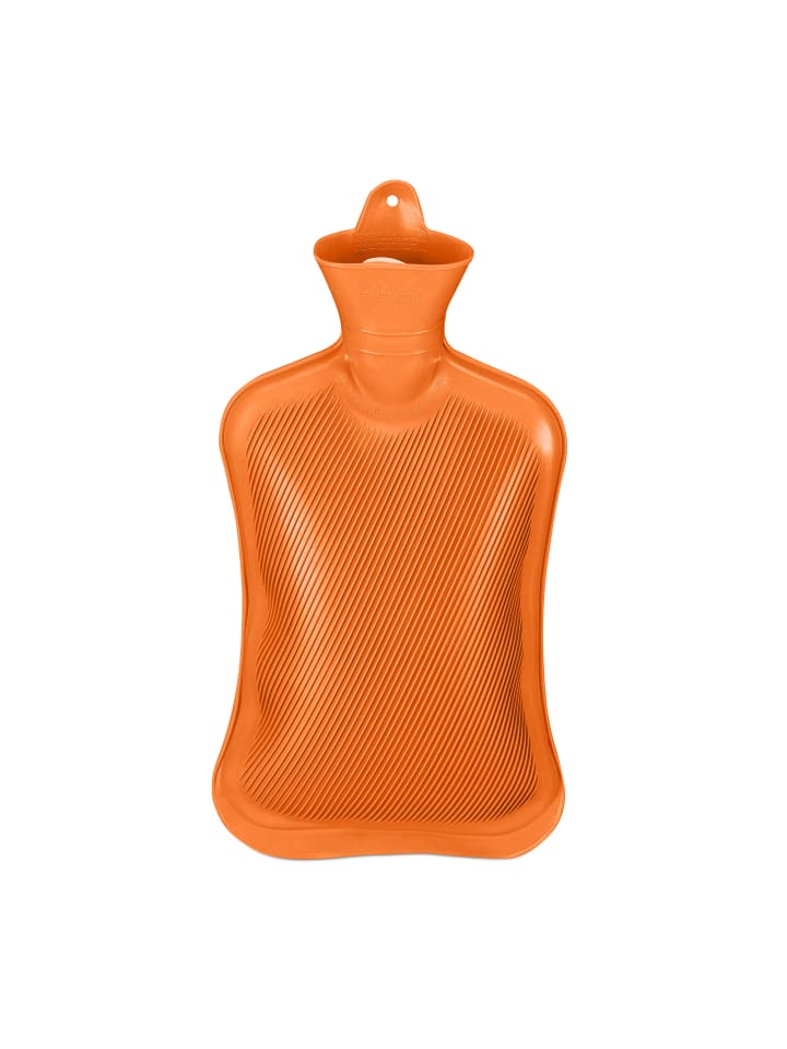 relaxdays Wärmflasche in Orange - 2 Liter günstig kaufen onesize
