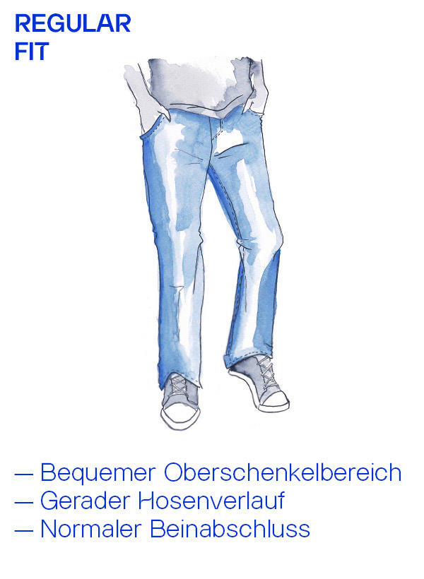 bugatti, Jeans, Baumwoll-Stretch, weiß
