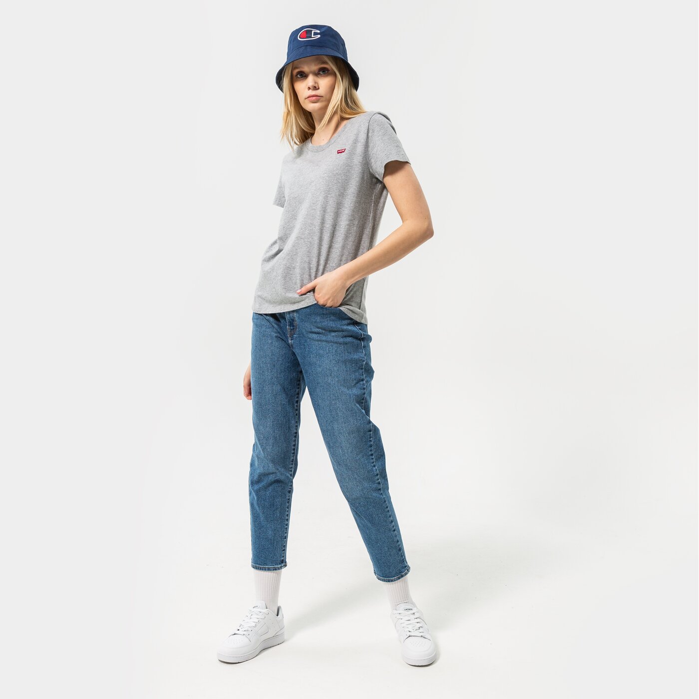 LEVI'S T-SHIRT PERFECT TEE Grau