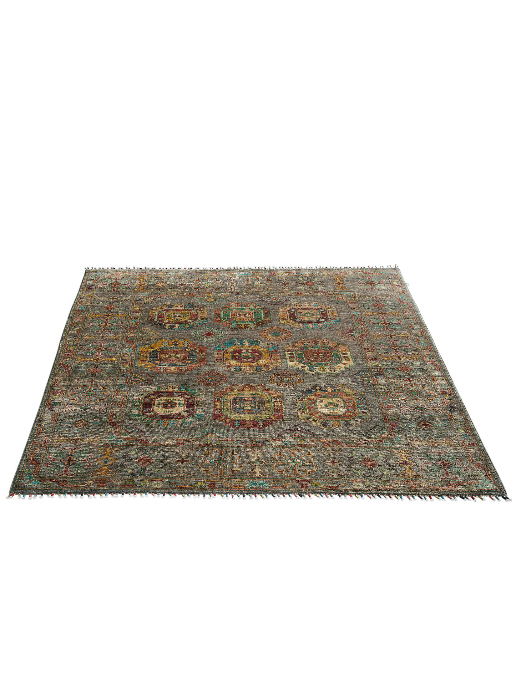 Buchara Ghazni ca. 156 x 195 cm, Unikat / Einzelstück