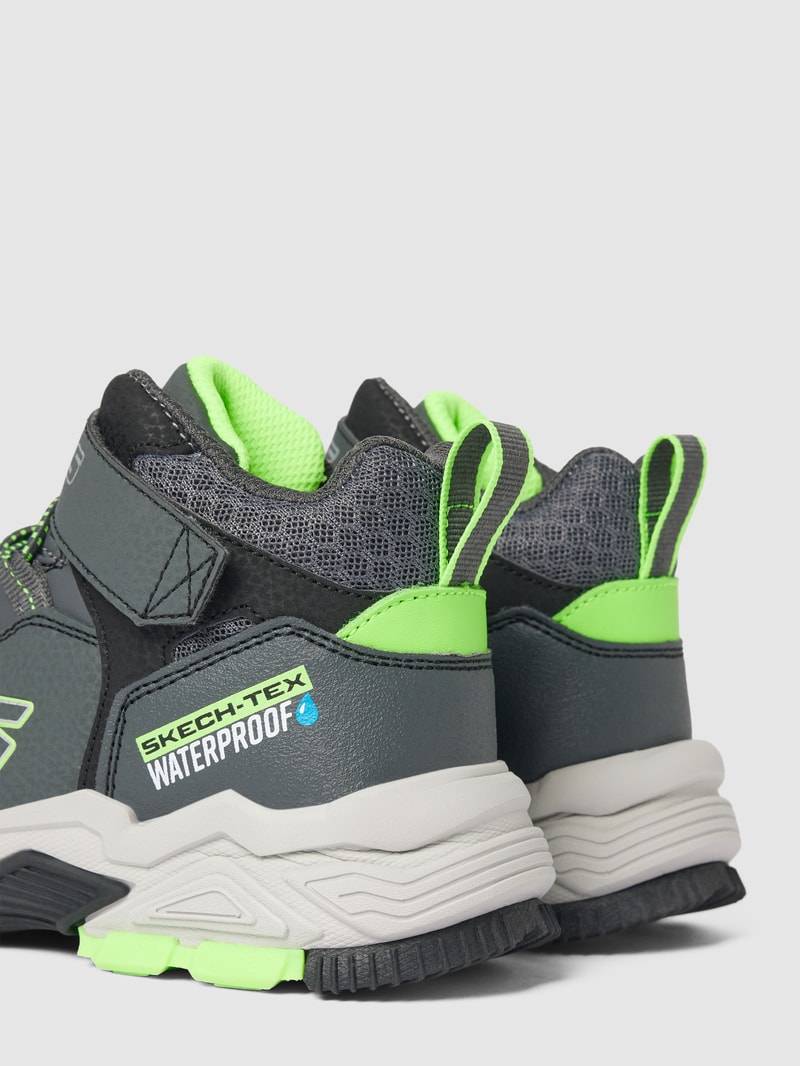 Sneaker mit Label-Details Modell 'DROLLIX' in marineblau