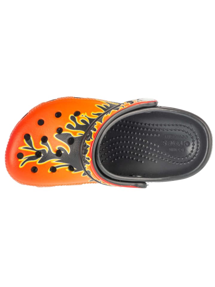 Crocs Crocs Classic Flames Clog Kids in Schwarz günstig kaufen
