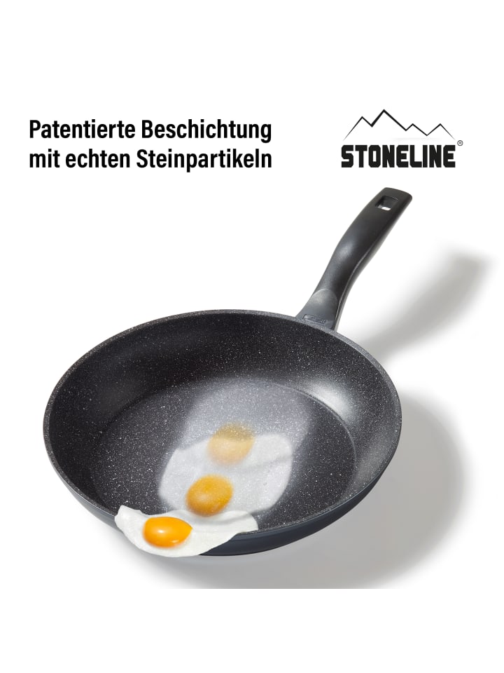 Stoneline Bratpfanne 28 cm | ohne Deckel in Anthrazit günstig kaufen Ø 28 cm