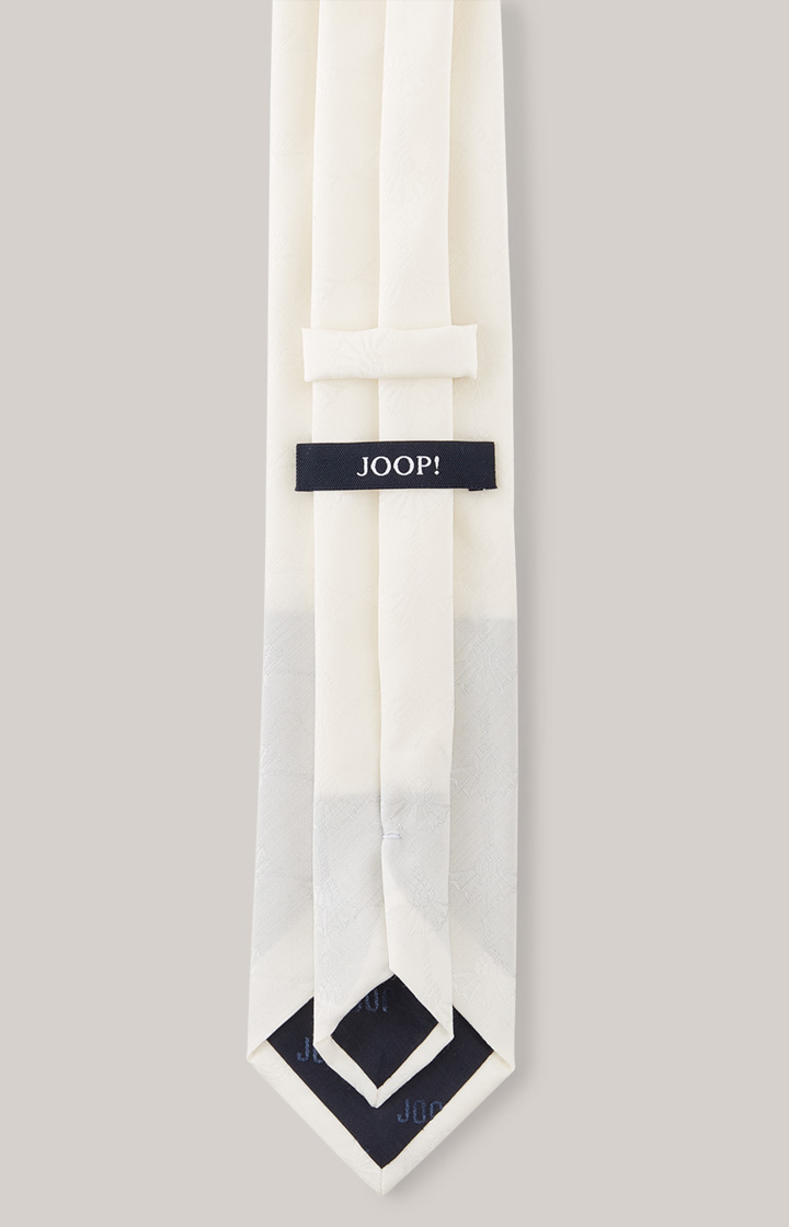 Cornflower-Krawatte in Offwhite