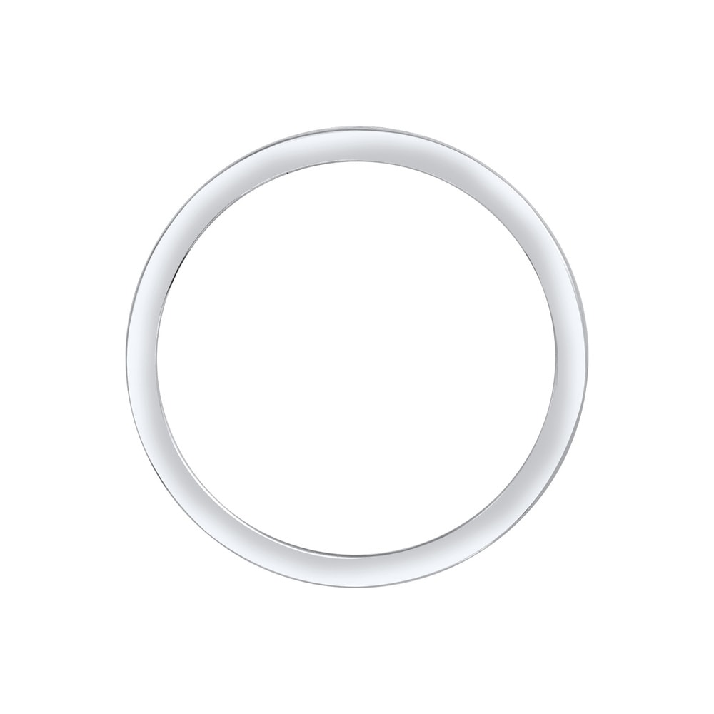 Elli Elli Bague Femmes bande Memoire avec cristaux en argent sterling 925 Bague