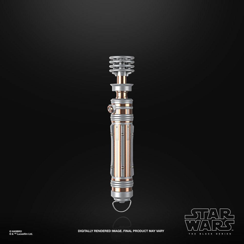 Metamorph Kostüm Star Wars Episode 9 The Black Series Leia Organa F, Exakte Replik von Leias blauem Lichtschwert aus Star Wars Episode 9