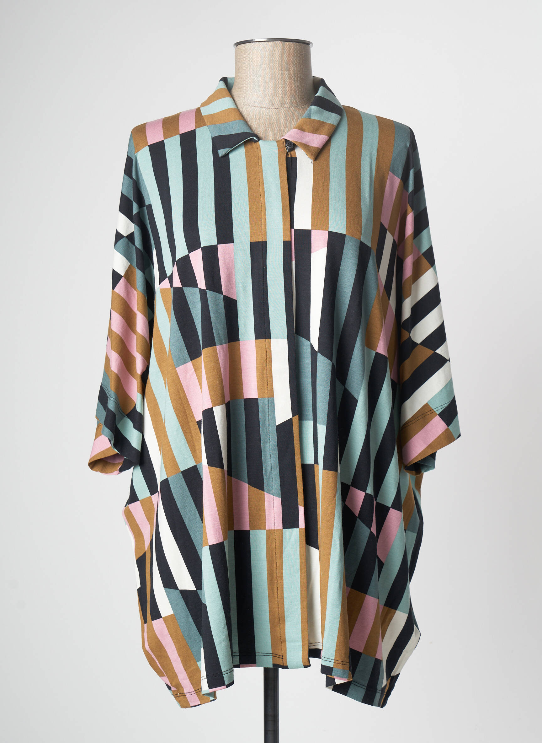 Masai Tuniquemanchecourte Femme couleur bleu
