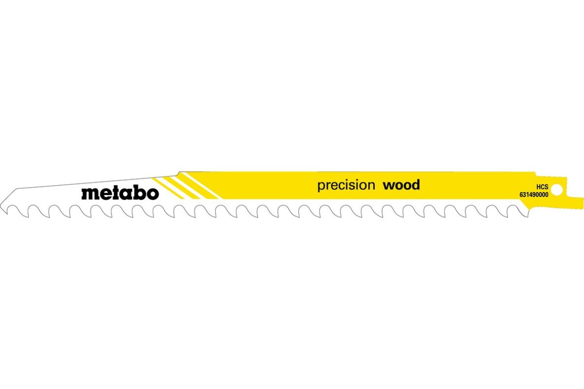 Metabo Tilbehør 631490000 Bajonettsagblad (5 stk.) 240 / 8,5 mm HCS