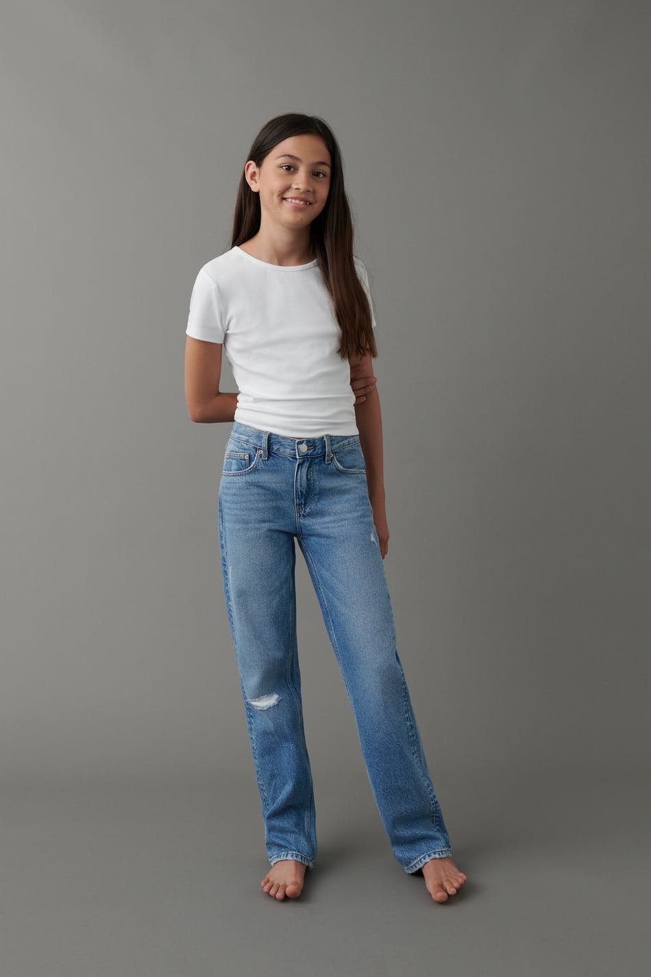 Straight jeans