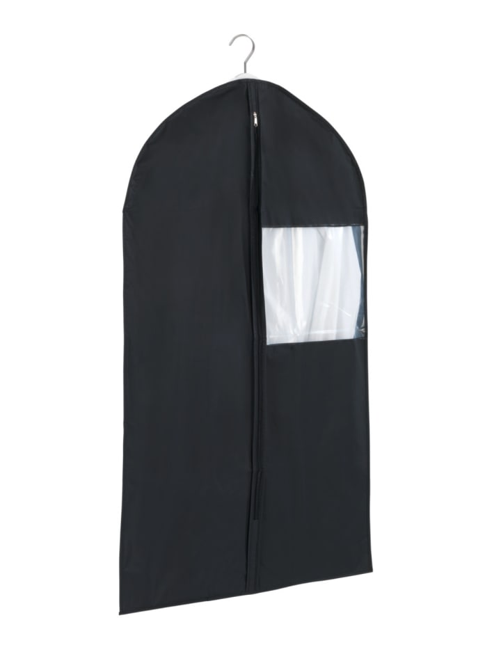 Wenko Kleidersack Deep Black 3-teiliges Set, Kleidersack Mod. Deep Black 3-teiliges Set in Schwarz günstig kaufen onesize