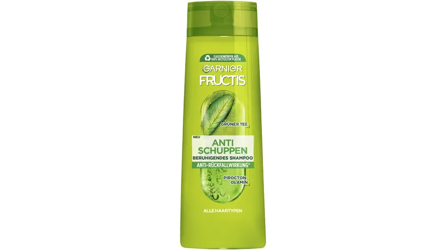 Garnier Fructis Shampoo Anti Schuppen Grüner Tee&Zink Pyrition 300 ml