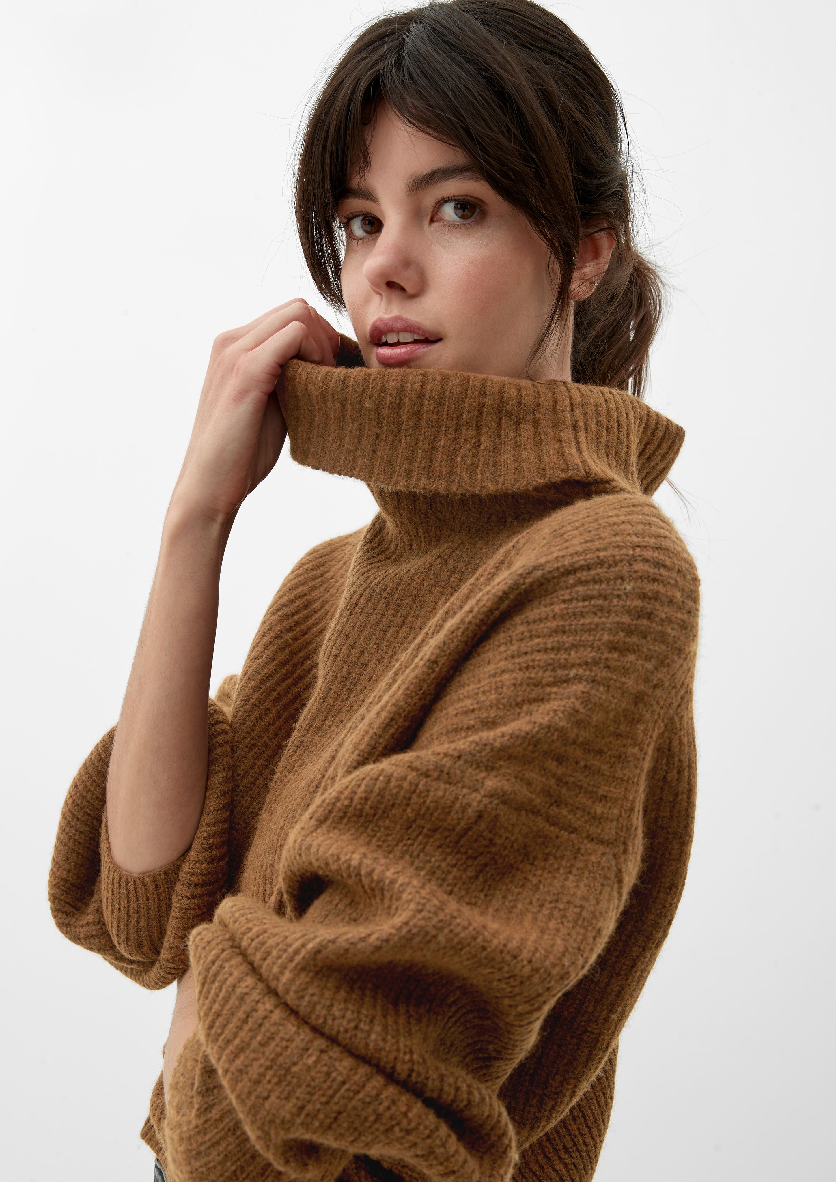 Strickpullover aus Wollmix  2121163-87W9