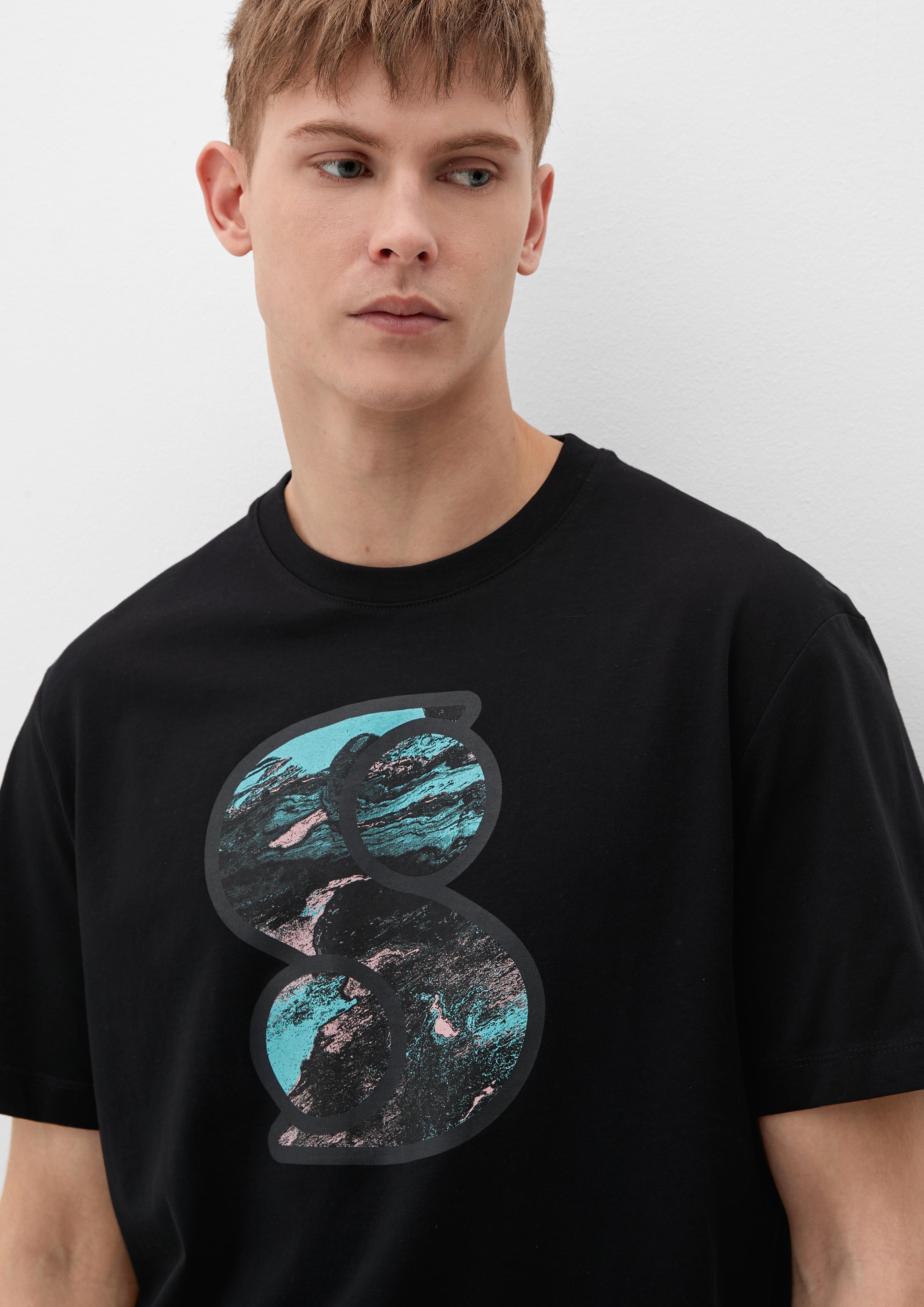 T-Shirt mit Frontprint  2129862-99D2