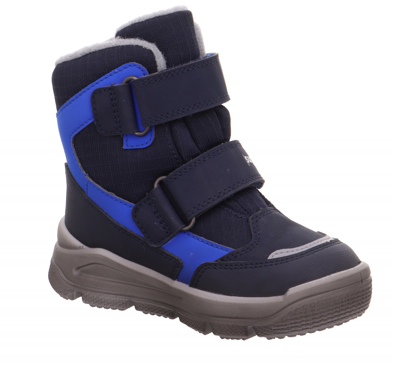 MARS - Blau/Hellgrau Boots mit Klettverschluss