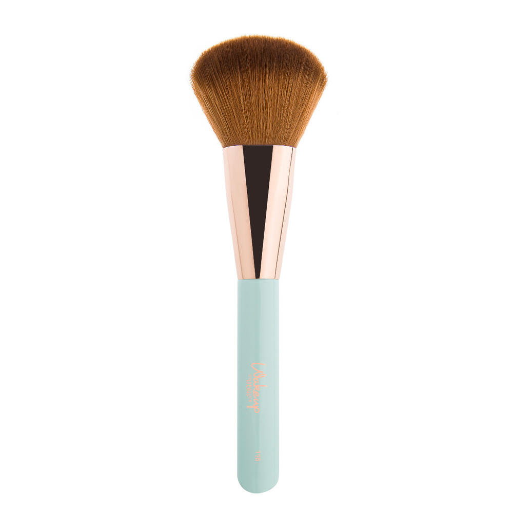 wakeup cosmetics milano Flat Powder Brush Pinceau pour application des poudres libres