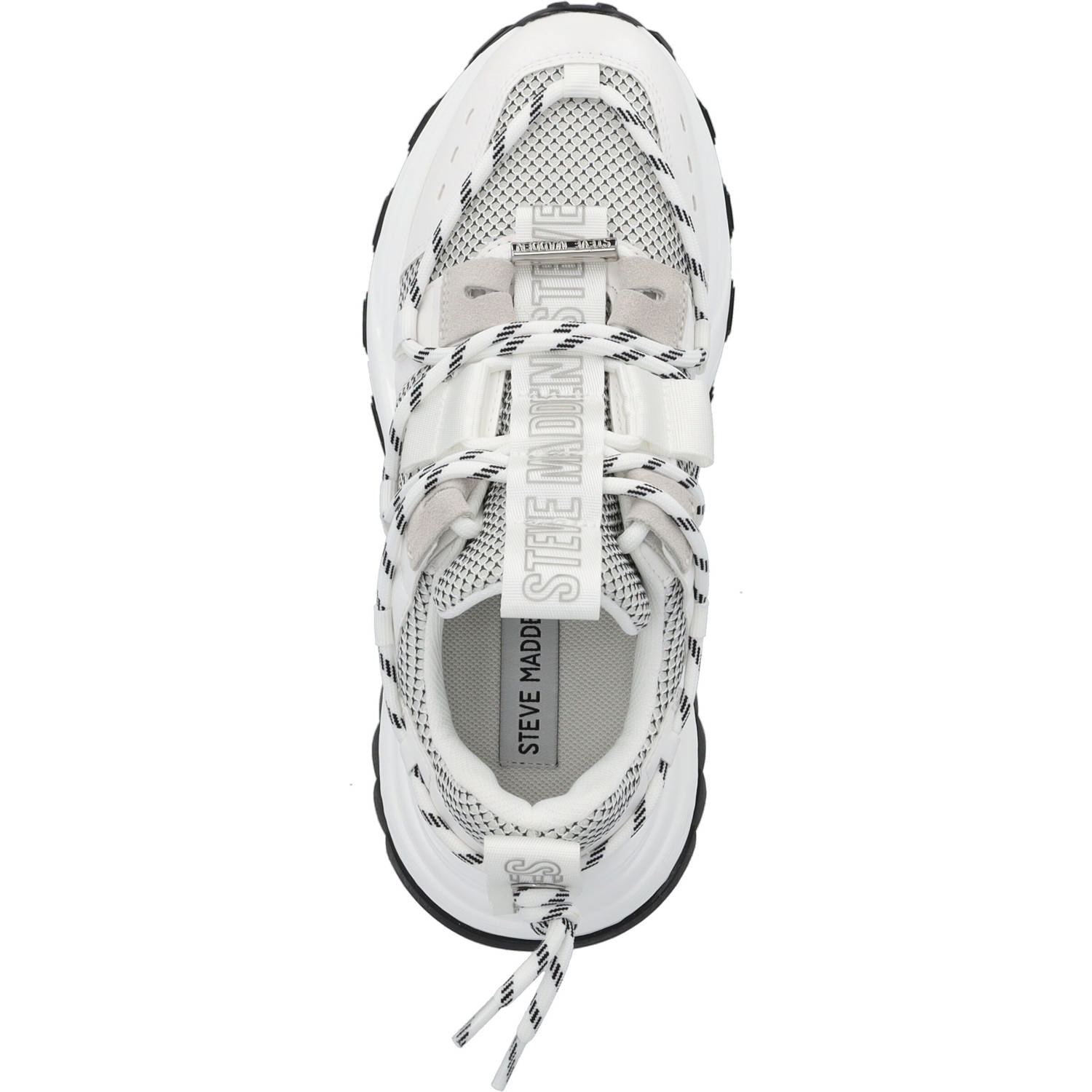 Steve Madden Tazmania SM11002419, Schnürschuhe, Damen, Weiß