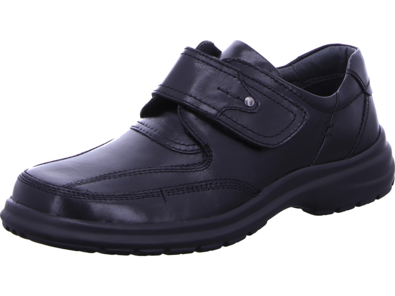 MANITU Komfort Slipper schwarz