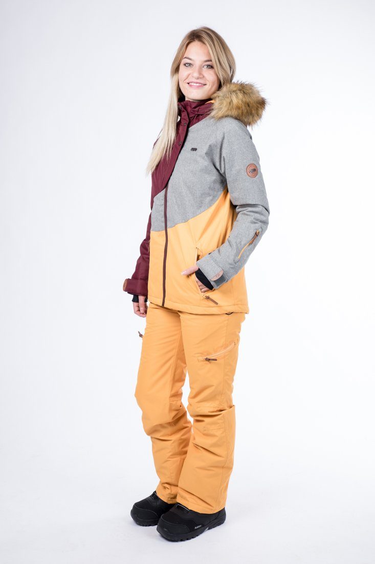 CNSRD Skijacke JILIAN A CS WOMEN Mit abnehmbarem Kunstfellkragen