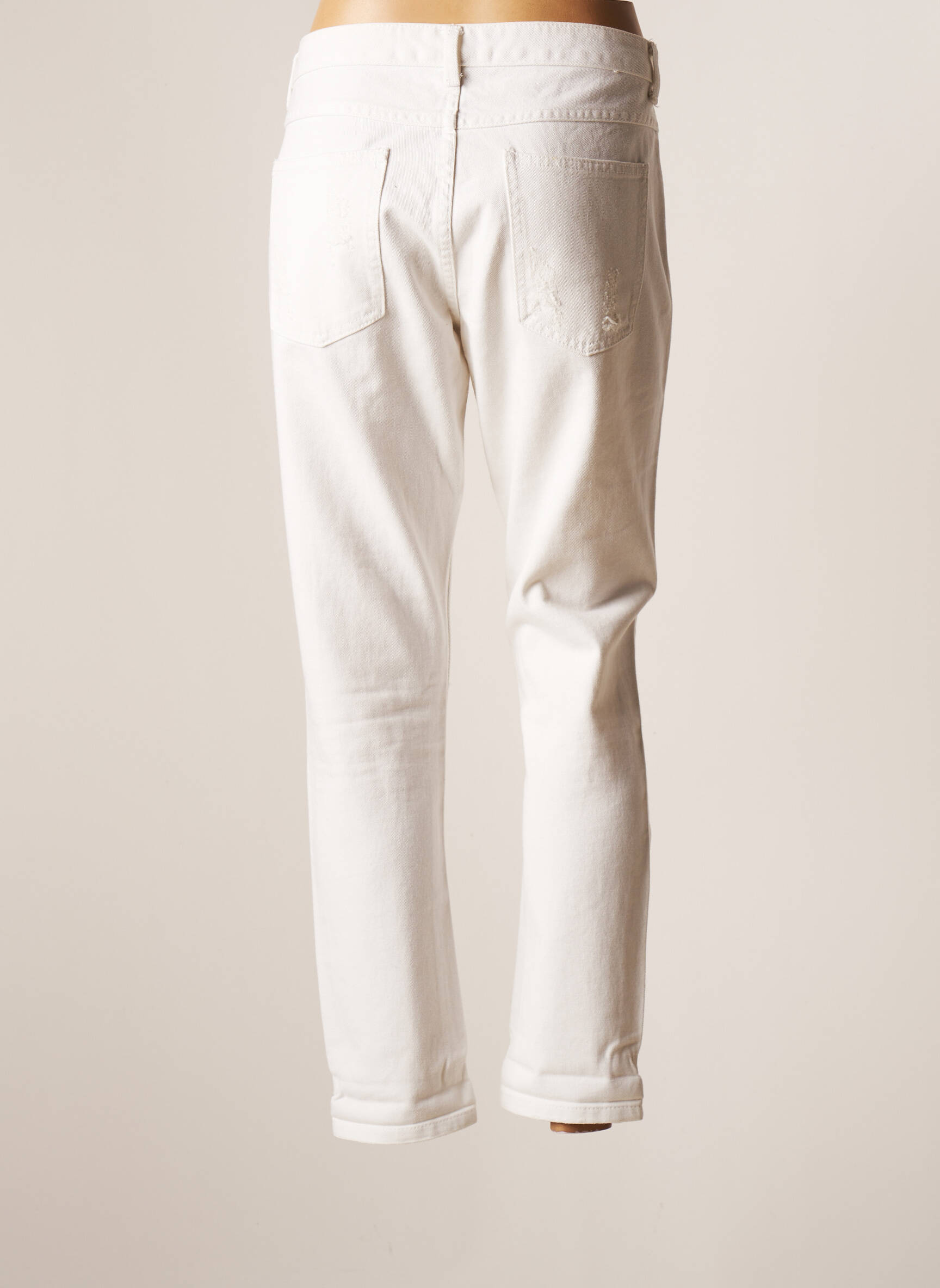 Vila Jeans Coupe Slim Femme couleur blanc