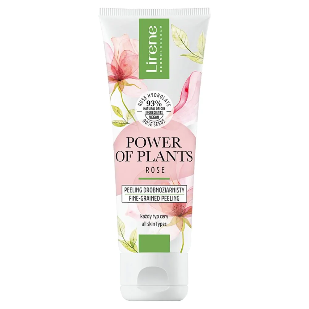Lirene Power Of Plants Τριαντάφυλλο με Λεπτό Κόκκο και Απολέπιση