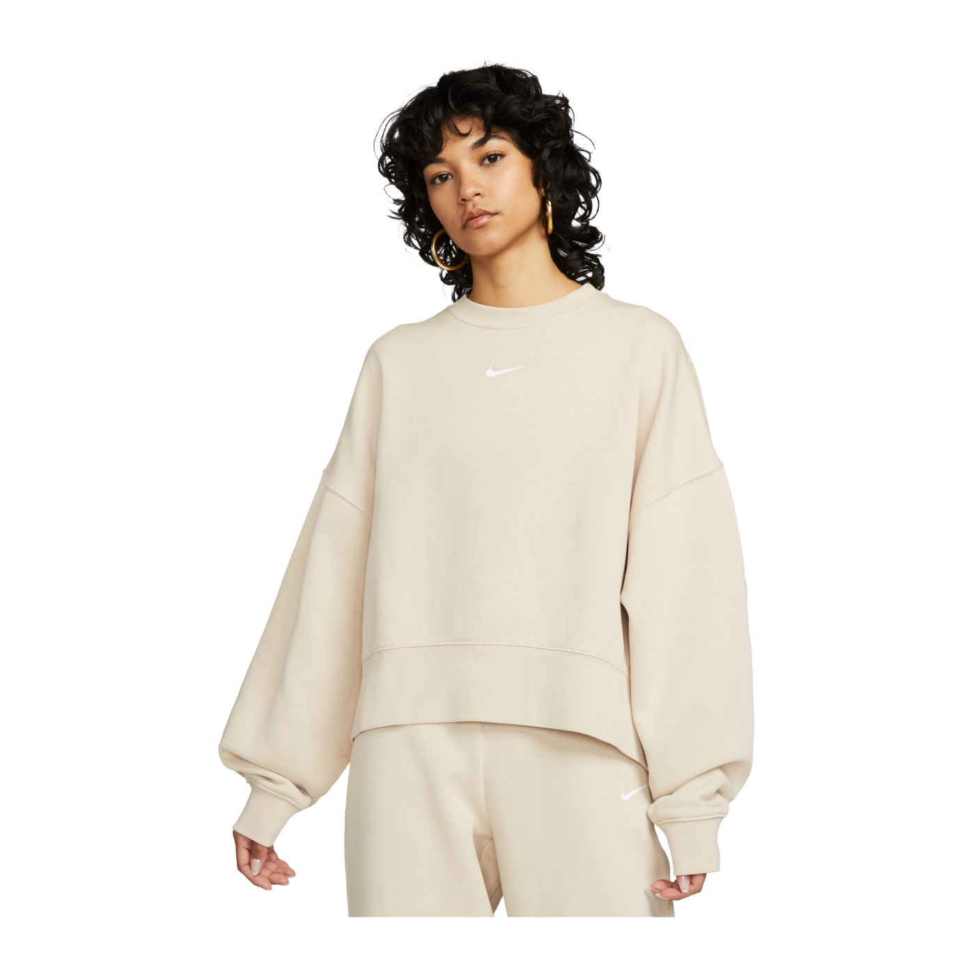 Nike Essentials Fleece Crew Sweatshirt Damen F126