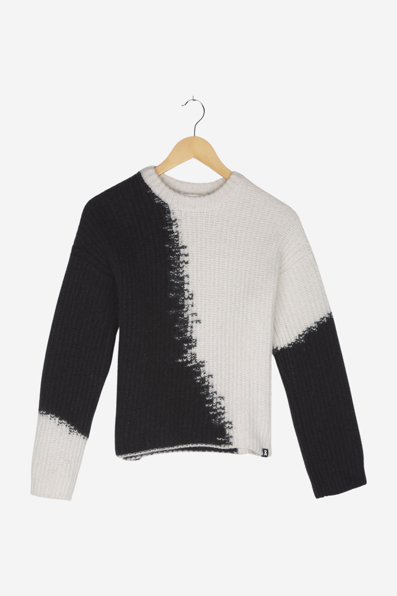 Pullover Loose Fit aus Bio-Woll Mix