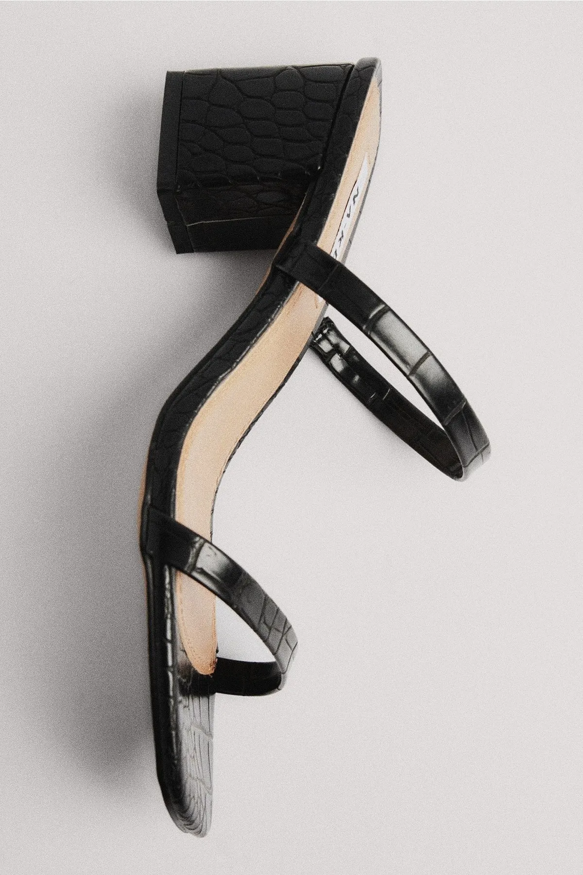 NA-KD  Sandalette - Schwarz - Pfennigabsatz/Stiletto
