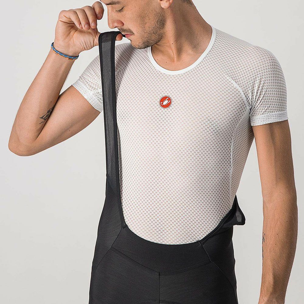 Castelli Velocissimo 5 - Trägerhose mit Polster black/silver reflex kaufen | Bike-Discount
