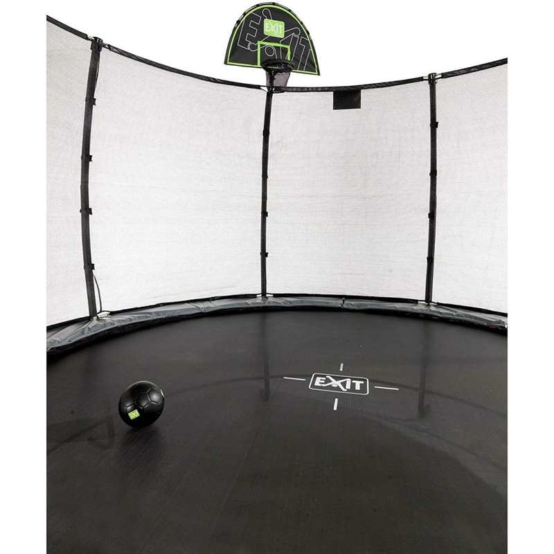Panier de basket et mini ballon en mousse pour trampoline
