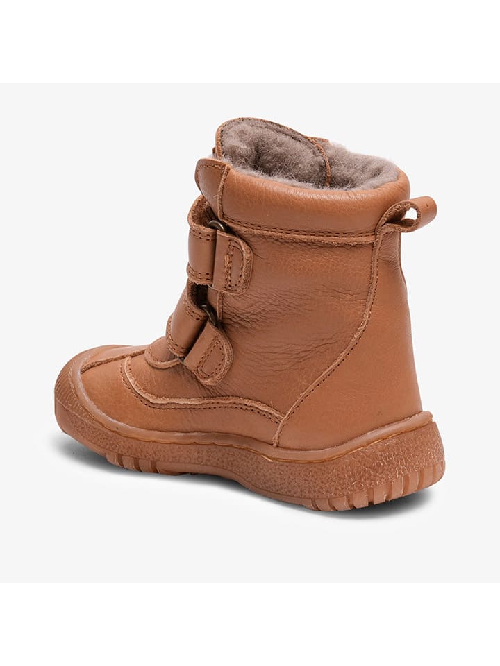 bisgaard Leder-Winterboots in Hellbraun günstig kaufen