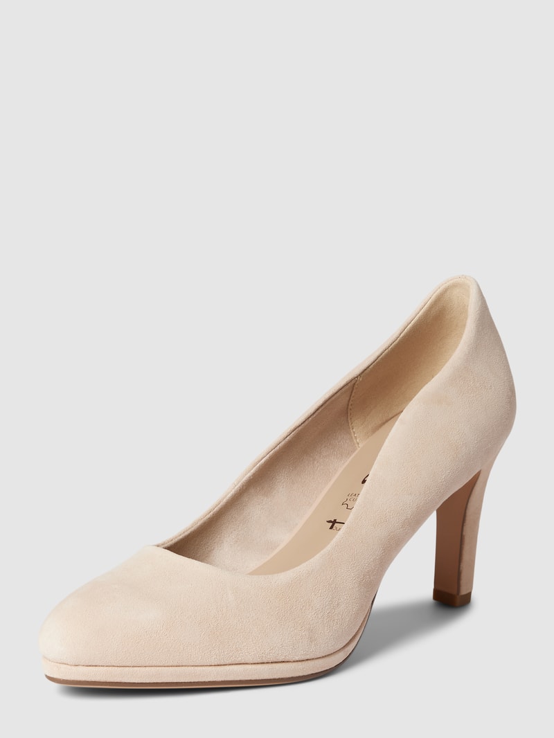 Pumps mit spitzer Form Modell 'Basic' in sand