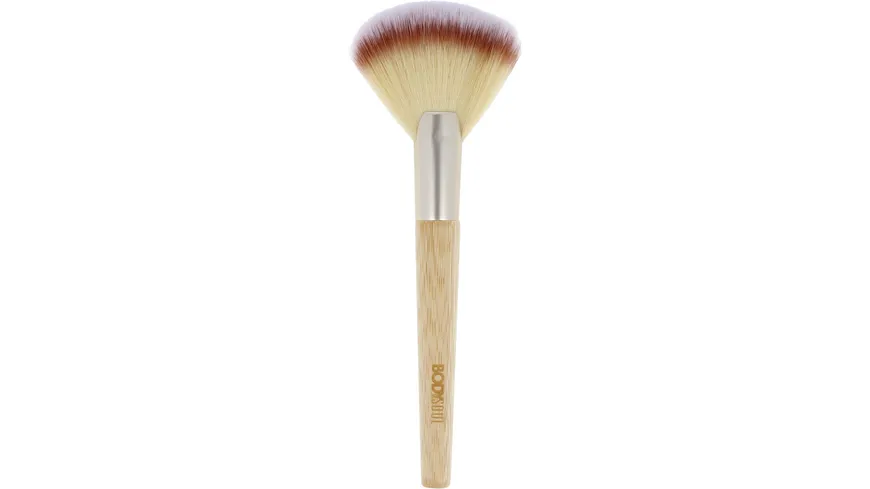 BODY&SOUL Fächerpinsel Bamboo Line natur