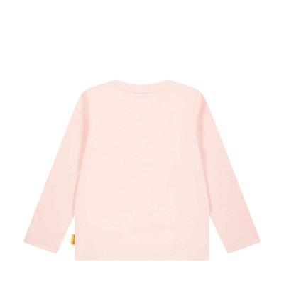 T-Shirt langarm, rosa für Mädchen