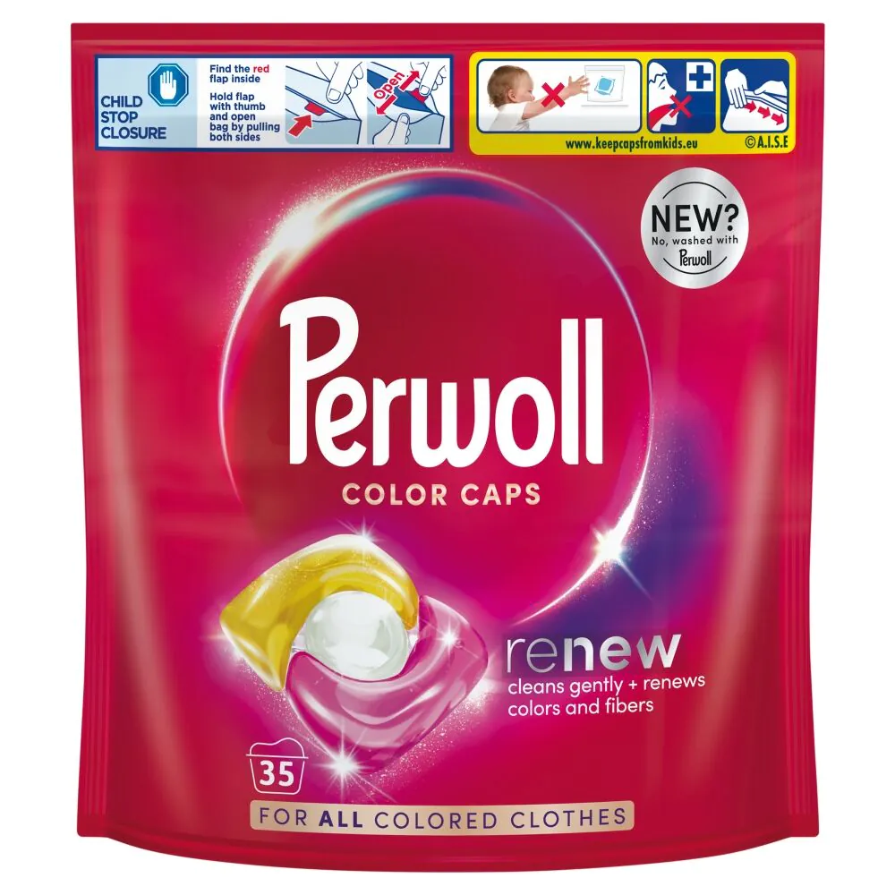Perwoll Renew Caps Spalva 35 szt