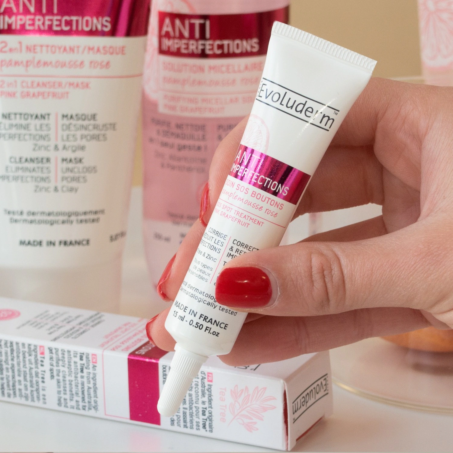 Zestaw przeciw niedoskonałościom Evoluderm Flawless Skin