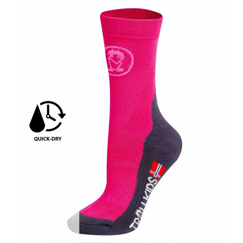 Trollkids Trekking Mid Cut Wandersocken Kinder