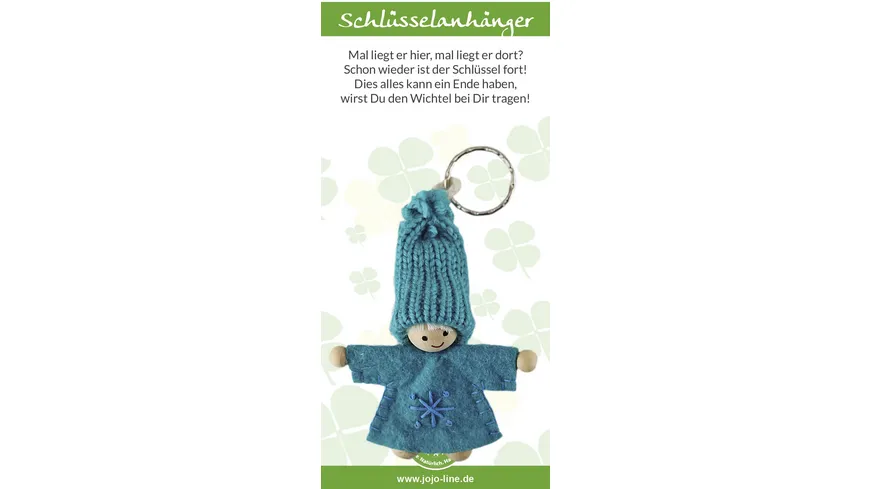 JOJO Glückswichtel Schlüsselanhänger 