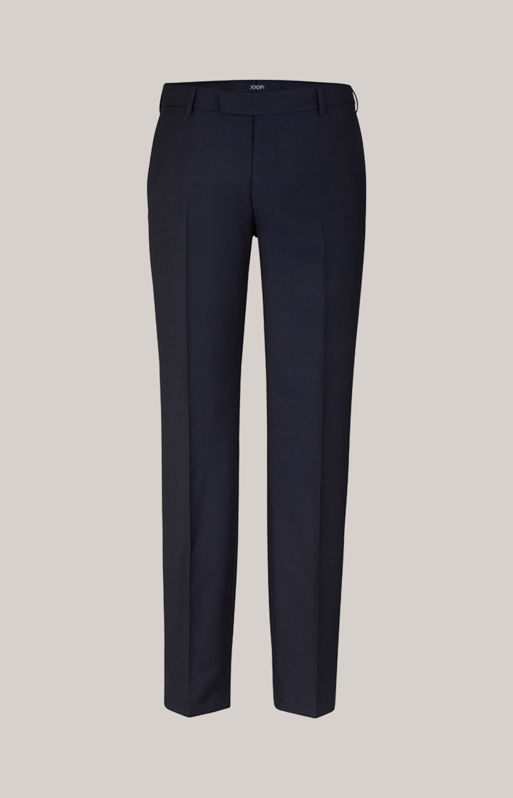 Baukasten-Hose Blayr in Navy strukturiert
