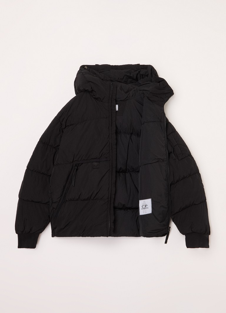 CP Company down-filled puffer jacket with hood